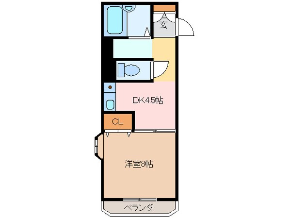 サンロイヤル東丸之内の物件間取画像